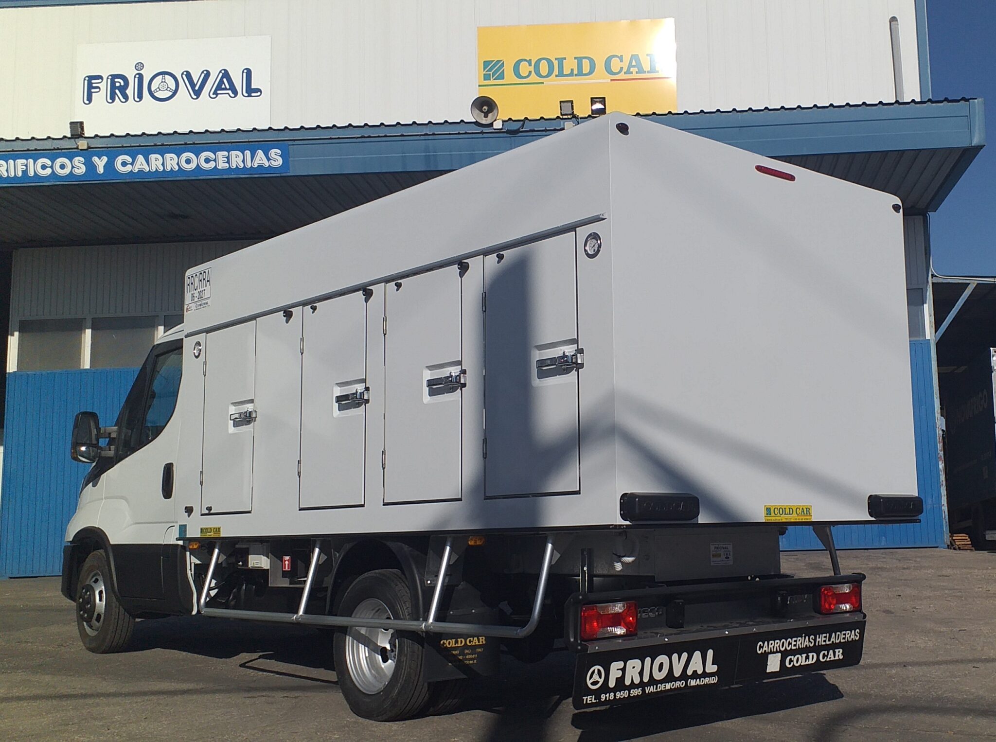 Tipos de Carrocerías heladeras Cold Car - Frioval Valdemoro